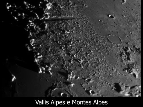 Vallis Alpes e Montes Alpes